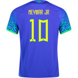 NEYMAR JR #10 Brazil 22/23 Stadium Men's Away Shirt