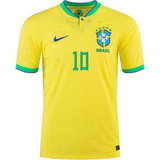 NEYMAR JR #10 Brazil 22/23 Authentic Men's Home Shirt