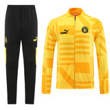 Manchester City 22/23 Men's Yellow Long Zip Jacket