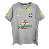Brazil 18/19 Men's Gray Training Retro Shirt
