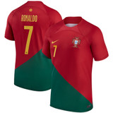 RONALDO #7 Portugal 22/23 Stadium Men's Home Shirt