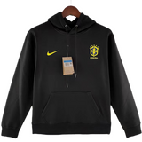 Brazil 22/23 Men's Black Hoodie