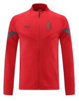 AC Milan 22/23 Men's Red Long Zip Jacket