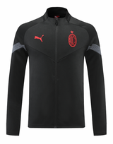AC Milan 22/23 Men's Black Long Zip Jacket