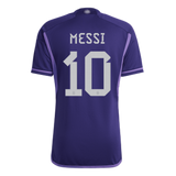 MESSI #10 Argentina 2022 Winners Stadium Men's Away Shirt