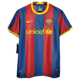 Barcelona 10/11 Men's Home Retro Shirt