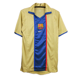 Barcelona 01/02 Men's Away Retro Shirt