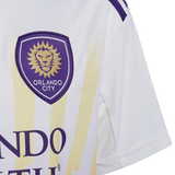 Orlando City SC 2022 Kid's Away Shirt and Shorts