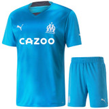 Olympique Marseille 22/23 Kid's Third Shirt and Shorts