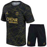 Paris Saint-Germain 22/23 Kid's Fourth Shirt and Shorts