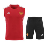 Manchester United 22/23 Men's Red-White Training Tank Top