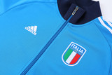 Italy 23/24 Men's Light Blue Long Zip Jacket