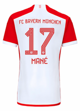 MANÉ #17 Bayern Munich 23/24 Stadium Men's Home Shirt