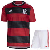 Flamengo 23/24 Kid's Home Shirt and Shorts