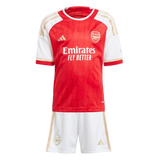 SAKA #7 Arsenal 23/24 Kid's Home Shirt and Shorts - Arsenal Font