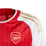 ØDEGAARD #8 Arsenal 23/24 Kid's Home Shirt and Shorts - Arsenal Font