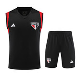 São Paulo 23/24 Men's Black Training Tank Top