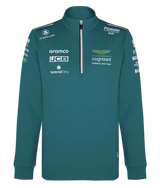 Aston Martin 2023 Team Short Zip Sweatshirt
