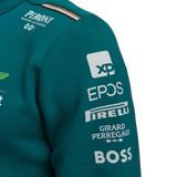 Aston Martin 2023 Team Short Zip Sweatshirt