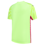 Manchester City 23/24 Kid's Neon Yellow Goalkeeper Shirt and Shorts