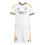 Real Madrid 23/24 Kid's Home Shirt and Shorts