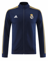 Real Madrid 23/24 Men's Blue Long Zip Jacket