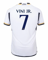 VINI JR #7 Real Madrid 23/24 Authentic Men's Home Shirt