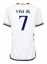 VINI JR #7 Real Madrid 23/24 Women's Home Shirt