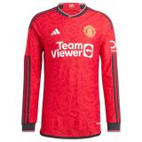 Manchester United 23/24 Men's Home Long Sleeve Shirt