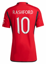 RASHFORD #10 Manchester United 23/24 Authentic Men's Home Shirt - Man United Font