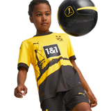 Borussia Dortmund 23/24 Kid's Home Shirt and Shorts