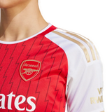 RICE #41 Arsenal 23/24 Women's Home Shirt - Arsenal Font