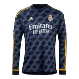 Real Madrid 23/24 Men's Away Long Sleeve Shirt