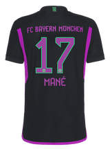 MANÉ #17 Bayern Munich 23/24 Authentic Men's Away Shirt