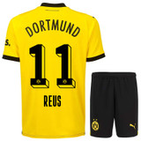 REUS #11 Borussia Dortmund 23/24 Kid's Home Shirt and Shorts