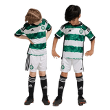 Celtic 23/24 Kid's Home Shirt and Shorts