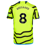 ØDEGAARD #8 Arsenal 23/24 Authentic Men's Away Shirt - PL Font