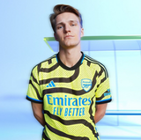 ØDEGAARD #8 Arsenal 23/24 Authentic Men's Away Shirt - Arsenal Font