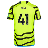 RICE #41 Arsenal 23/24 Authentic Men's Away Shirt - PL Font