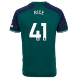 RICE #41 Arsenal 23/24 Stadium Men's Third Shirt - PL Font