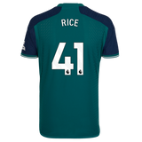 RICE #41 Arsenal 23/24 Authentic Men's Third Shirt - PL Font