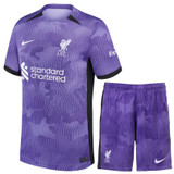 Liverpool 23/24 Kid's Third Shirt and Shorts