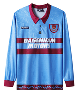 West Ham United 95/96 Men's Away Retro Long Sleeve Shirt