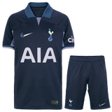 Tottenham 23/24 Kid's Away Shirt and Shorts