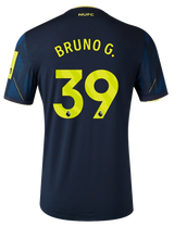 BRUNO G. #39 Newcastle United 23/24 Authentic Men's Third Shirt - PL Font