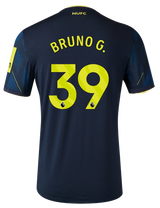 BRUNO G. #39 Newcastle United 23/24 Kid's Third Shirt and Shorts - PL Font