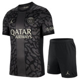 Paris Saint-Germain 23/24 Kid's Third Shirt and Shorts