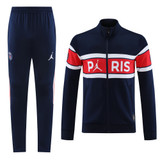 Paris Saint-Germain 23/24 Men's Blue-Red Long Zip Jacket