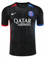 Paris Saint-Germain 23/24 Men's Black Pattern Training Shirt