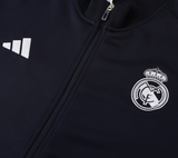 Real Madrid 23/24 Men's Dark Blue Long Zip Jacket